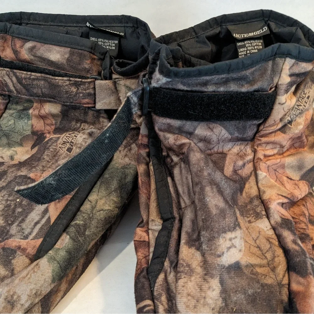 Artic Shield Insulated Boot Covers Adult XL Camo Outdoor Hunting Padded